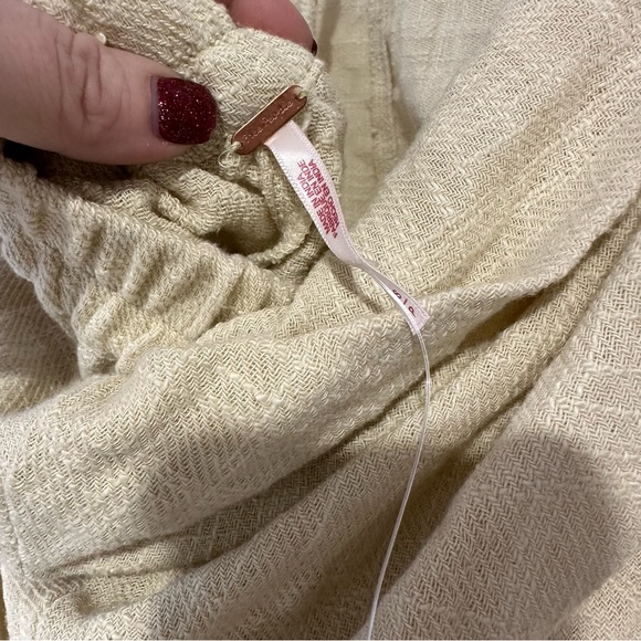 NWT Free People Pietro Smocked Draped Dolman Sleeve Open Back Romper - Picture 6 of 6